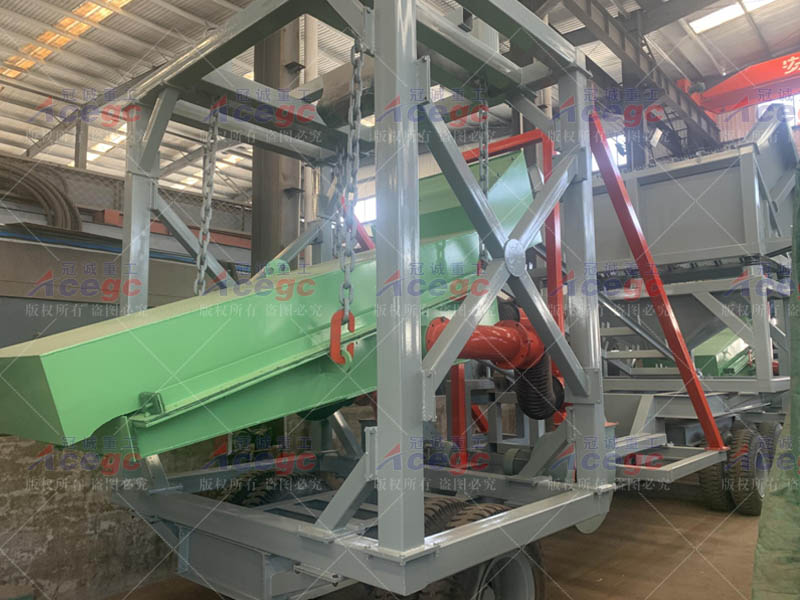 移動式風選沙金設(shè)備