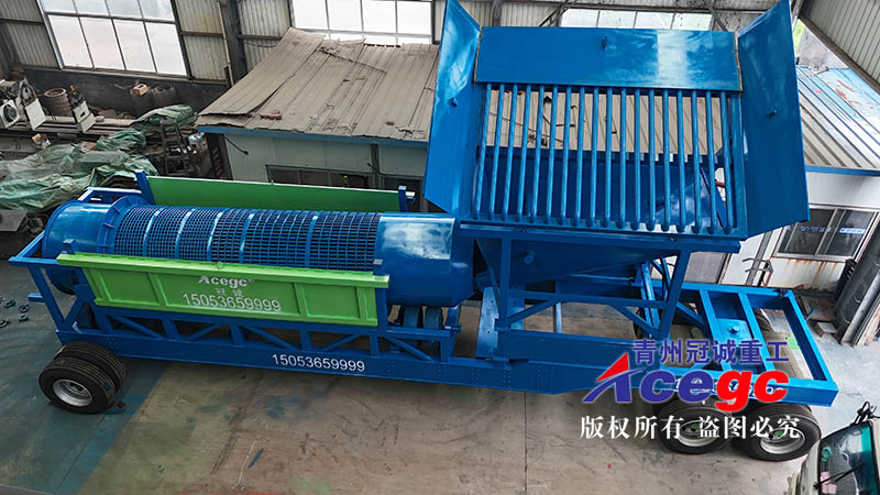 車載移動式滾筒篩沙金設備